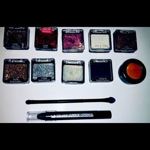 MAC and Wet N Wild eye shadow lot